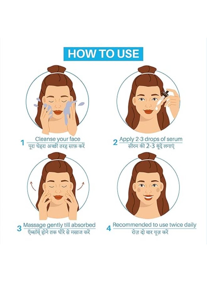 DermDoc 10% Niacinamide Face Serum, 15 ml | Improves Skin Barrier Function & Skin Radiance, Helps Reduce Blemishes & Dark Spots | For All Skin Types | No Parabens, Silicones, Mineral Oil & Sulphates - Image 2